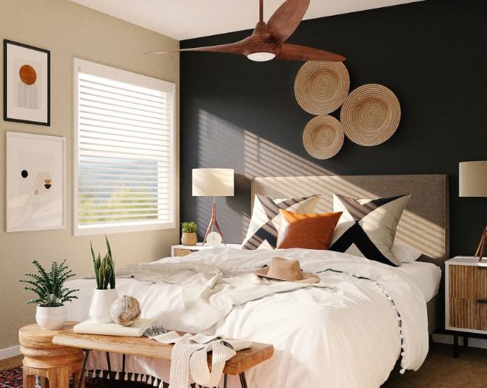 earthy bedroom design inspiration